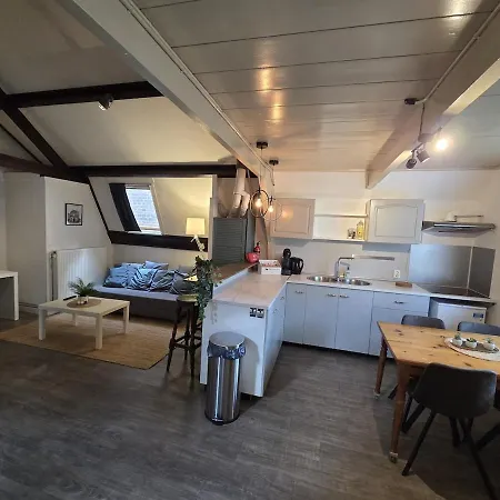 Attic In Historic Canal House In Center Gouda